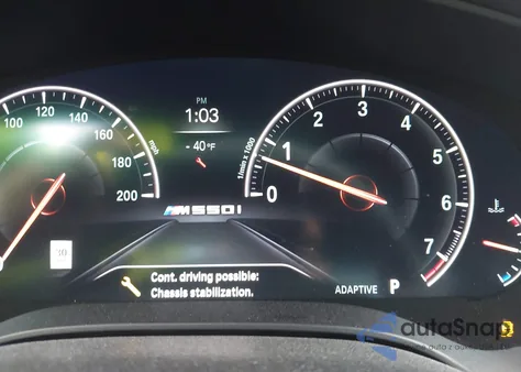 2019 BMW M550I xDrive from USA, damaged, VIN WBAJB9C51KB464591